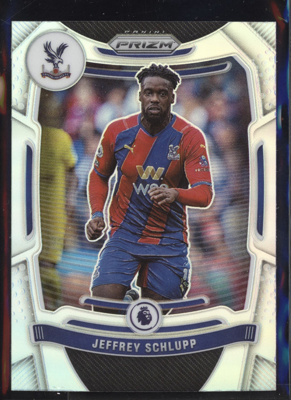 Jeffrey Schlupp 2021-22 Panini Prizm Premier League Silver