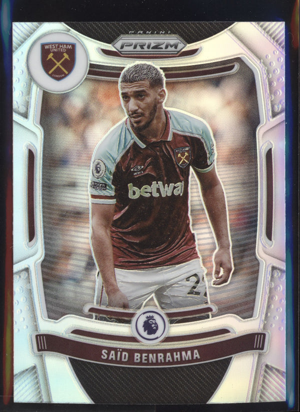 Said Benrahma 2021-22 Panini Prizm Premier League Silver