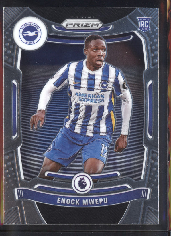 Enock Mwepu 2021-2022 Panini Prizm Premier League RC