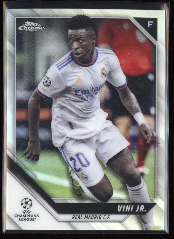 Vini Jr 2021/22 Topps Chrome UEFA Champions League Refractor