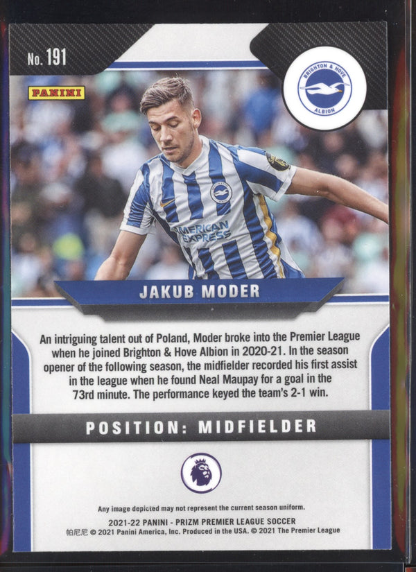 Jakub Moder 2021-2022 Panini Prizm Premier League RC