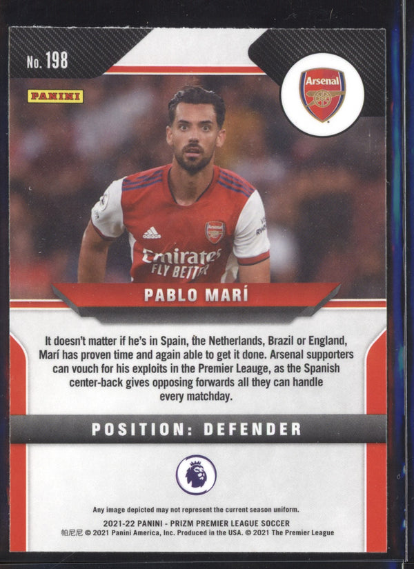 Pablo Mari 2021-2022 Panini Prizm Premier League RC