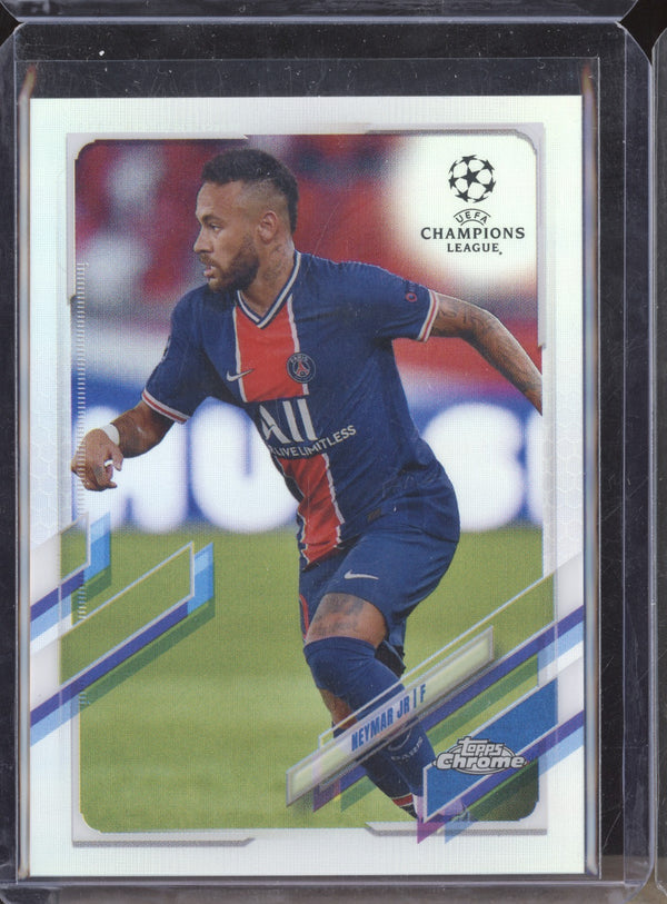 Neymar Jr 2020-21 Topps Chrome UCL 16 Refractor