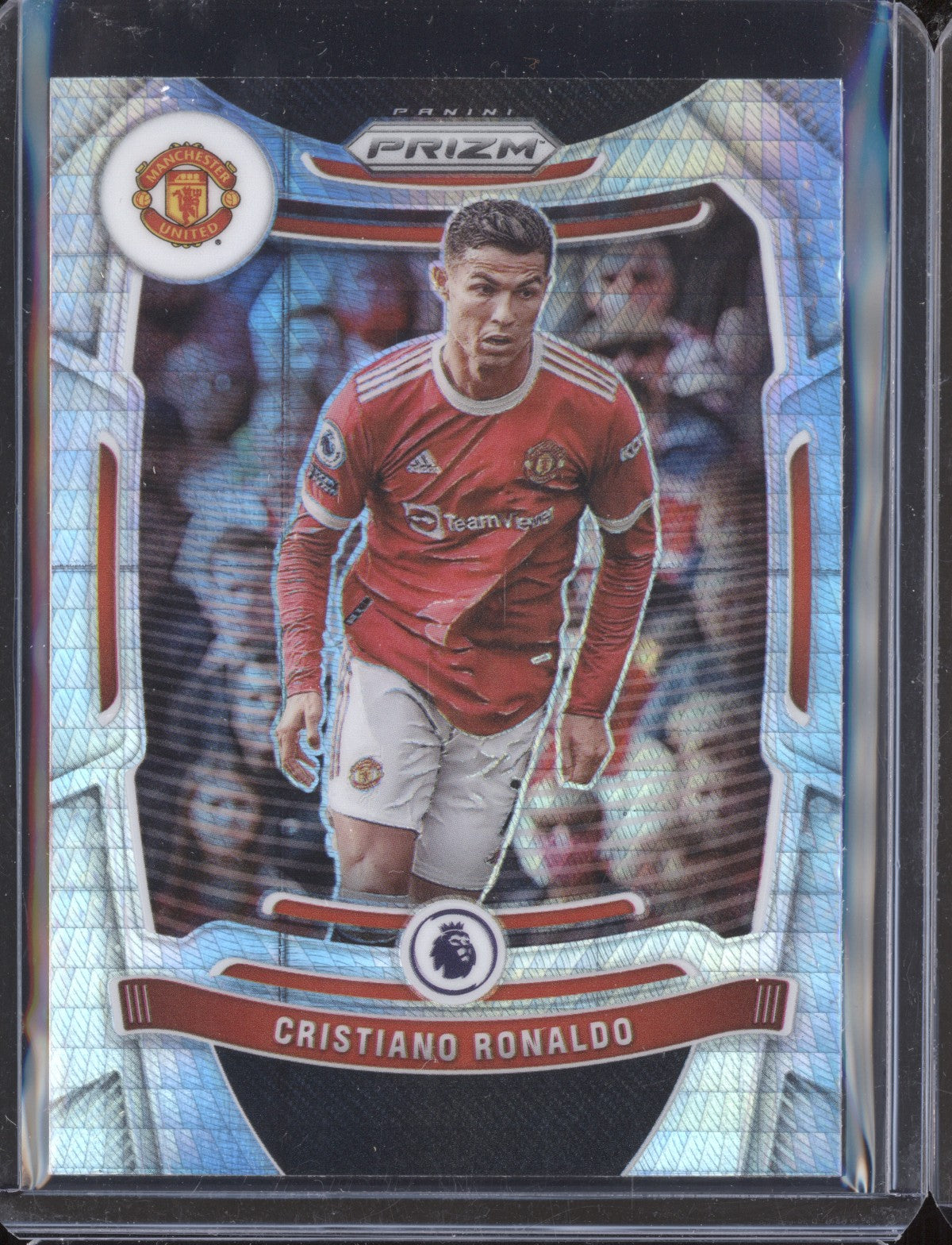 Cristiano Ronaldo Manchester United Autographed 2021-22 Topps Now UCL #014 BAS Authenticated Card