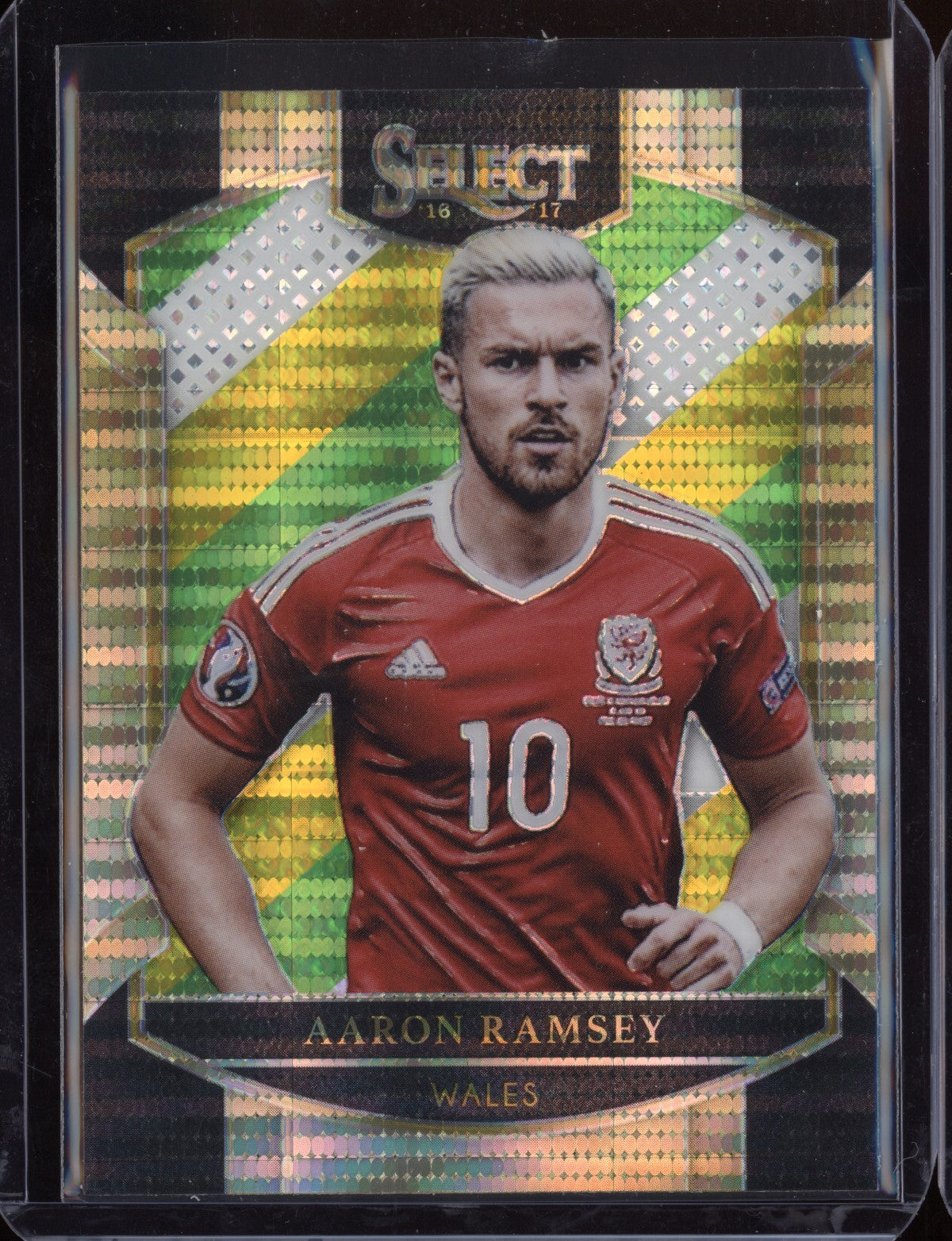 Aaron Ramsey 2016/17 Panini Select Terrace Tri-Color