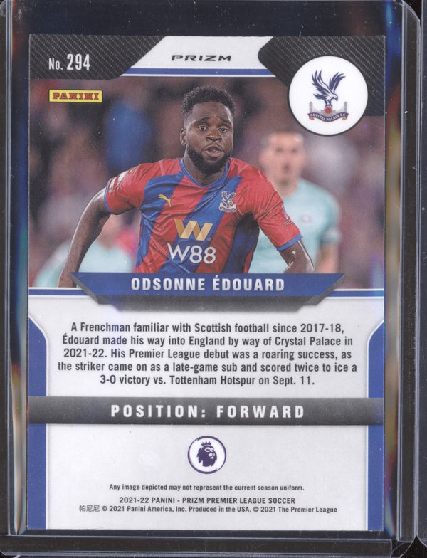 Odsonne Edouard 2021-22 Panini Prizm PL 294 Hyper RC