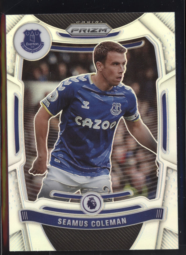 Seamus Coleman 2021-22 Panini Prizm Premier League Silver