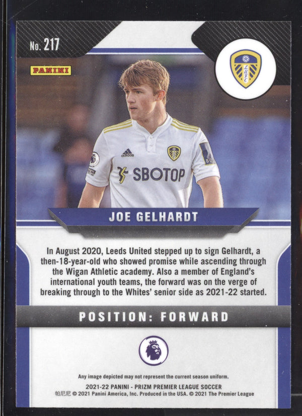 Joe Gelhardt 2021-2022 Panini Prizm Premier League RC