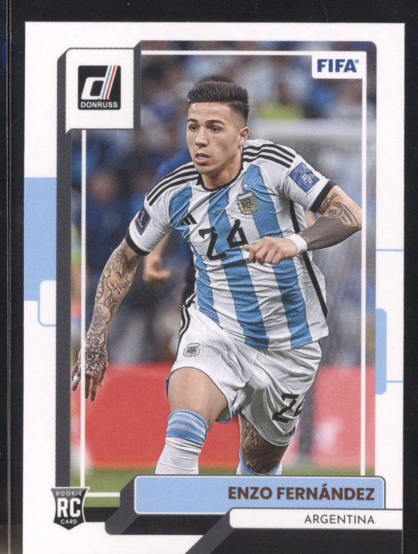 Enzo Fernandez 2022-23 Panini Donruss Soccer 66 RC