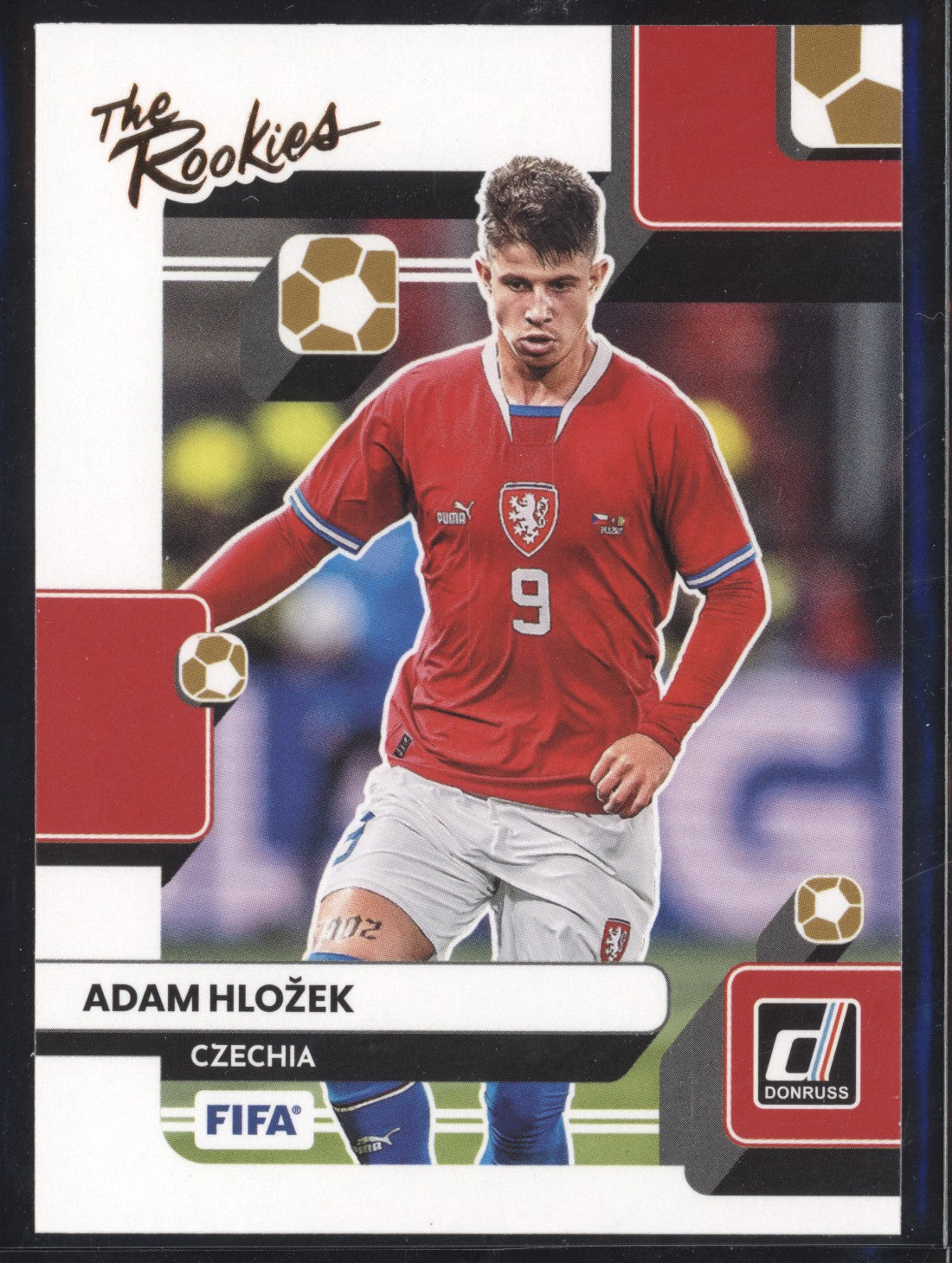 Adam Hlozek 2022-23 Panini Donruss Soccer 1 The Rookies RC