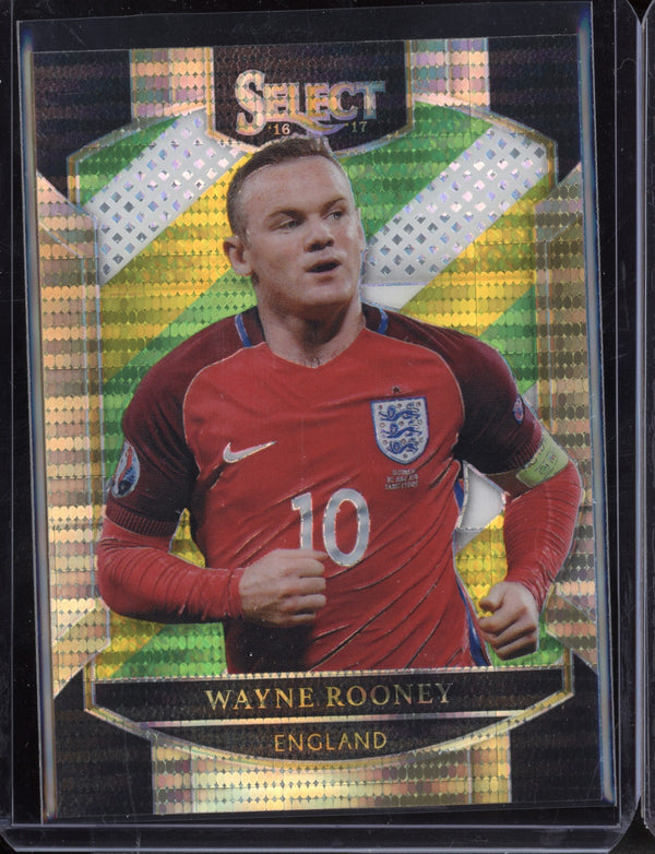 Wayne Rooney 2016/17 Panini Select Terrace Tri-Color