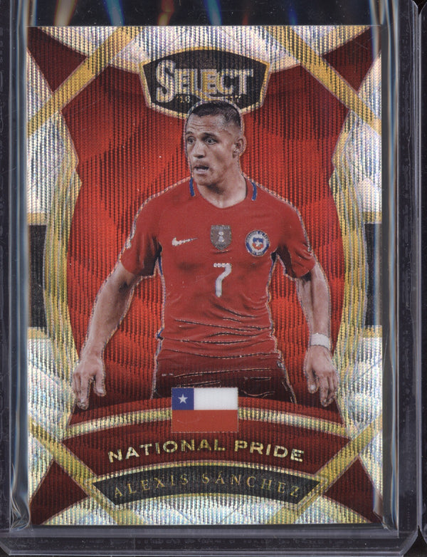 Alexis Sanchez 2016/17 Panini Select National Pride