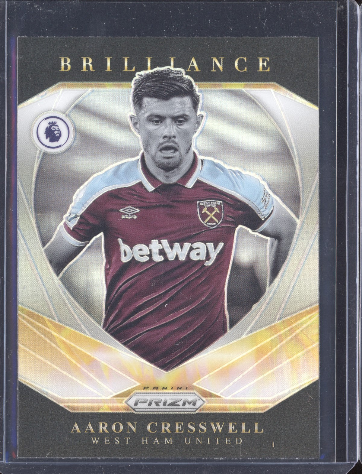 Aaron Cresswell 2021-22 Panini Prizm PL 15 Brilliance Silver