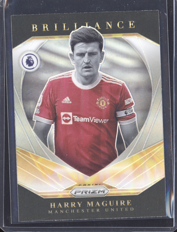 Harry Maguire 2021-22 Panini Prizm PL 2 Brilliance Silver