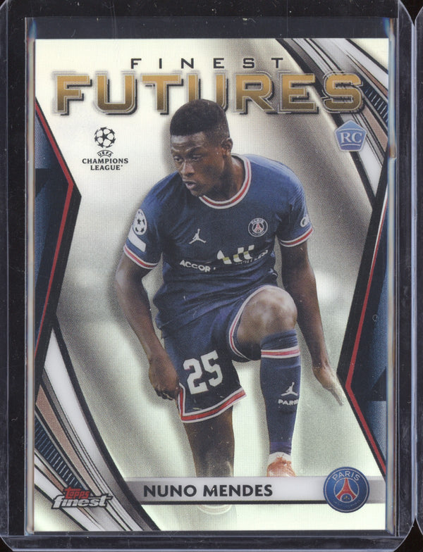 Nino Mendes 2021-22 Topps Finest UEFA CL Finest Futures RC