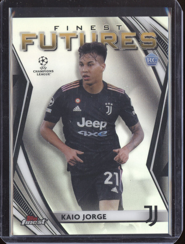 Kaio Jorge 2021-22 Topps Finest UEFA CL Finest Futures RC