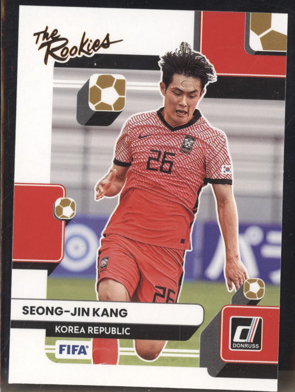 Seong-Jin Kang 2022-23 Panini Donruss Soccer 9 The Rookies RC