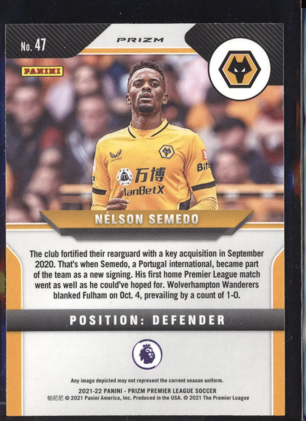 Nelson Semedo 2021-22 Panini Prizm Premier League Silver