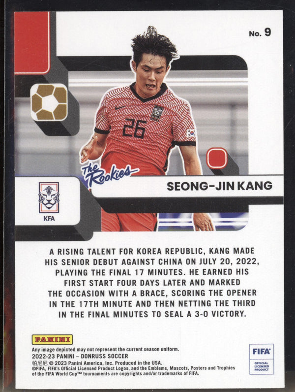 Seong-Jin Kang 2022-23 Panini Donruss Soccer 9 The Rookies RC