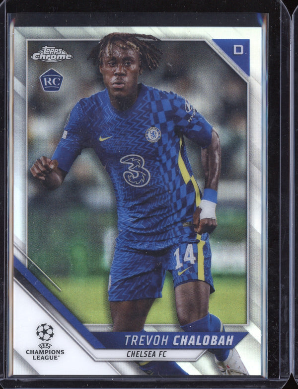 Trevor Chalobah 2021/22 Topps Chrome UEFA Champions League Refractor RC