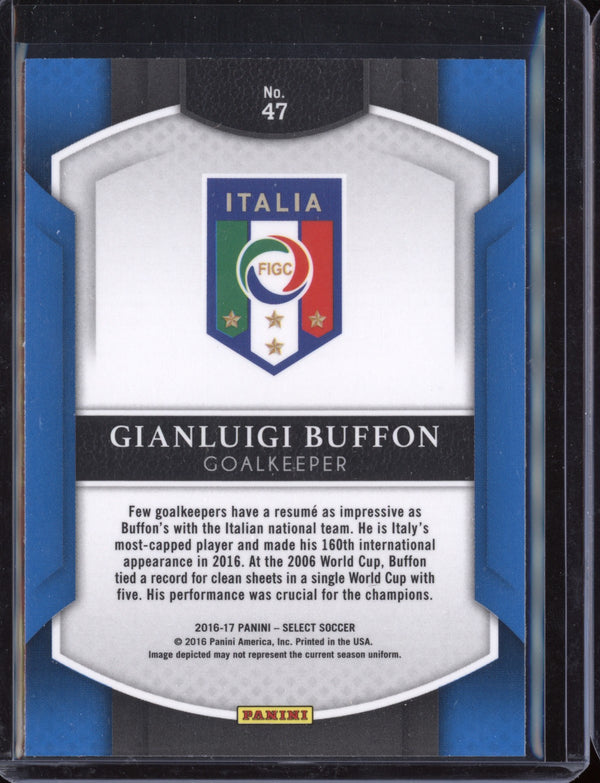 Gianluigi Buffon 2016 Panini Select Soccer Terrace Tri-Color