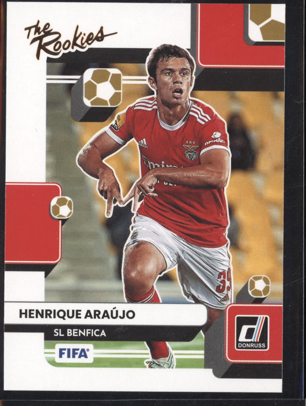 Henrique Araujo 2022-23 Panini Donruss Soccer 18 The Rookies RC