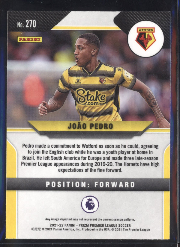 Joao Pedro 2021-2022 Panini Prizm Premier League RC