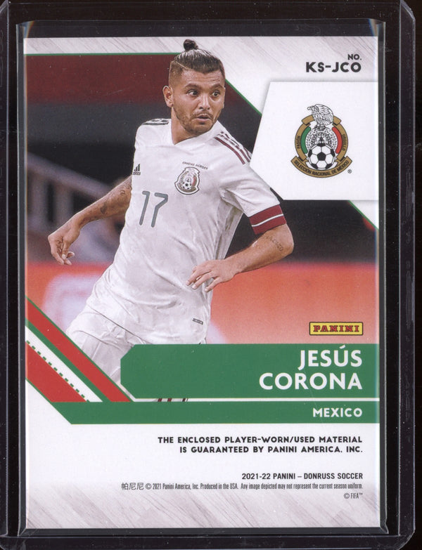 Jesus Corona 2021 Panini Donruss Soccer Kit Series