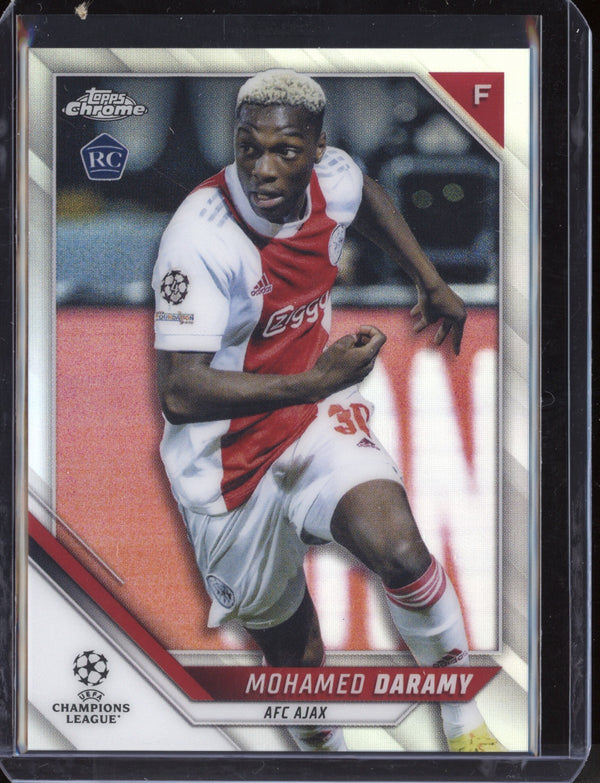 Mohamed Daramy 2021/22 Topps Chrome UEFA Champions League Refractor RC