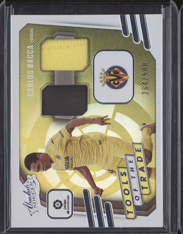 Carlos Bacca 2020-21 Panini Chronicles Soccer T-CB Tools of the Trade Jersey 264/500