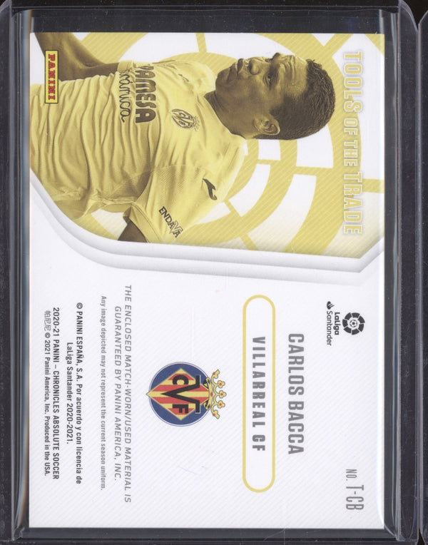 Carlos Bacca 2020-21 Panini Chronicles Soccer T-CB Tools of the Trade Jersey 264/500