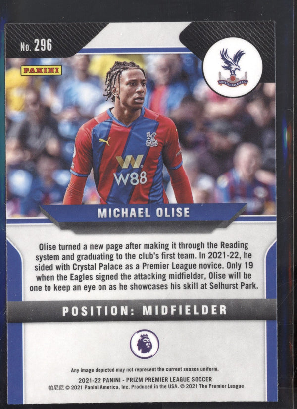 Michael Olise 2021-2022 Panini Prizm Premier League RC