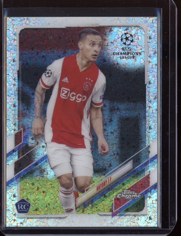 Antony 2021 Topps Chrome Champions League Speckle Refractor RC