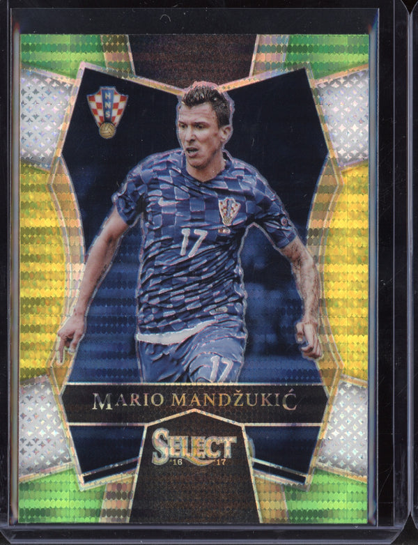 Mario Mandzukic 2016/17 Panini Select Mezzanine Orange