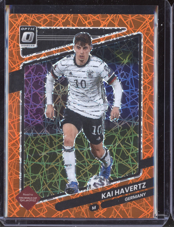 Kai Havertz 2021 Panini Donruss Optic Soccer Orange Velocity 4/49