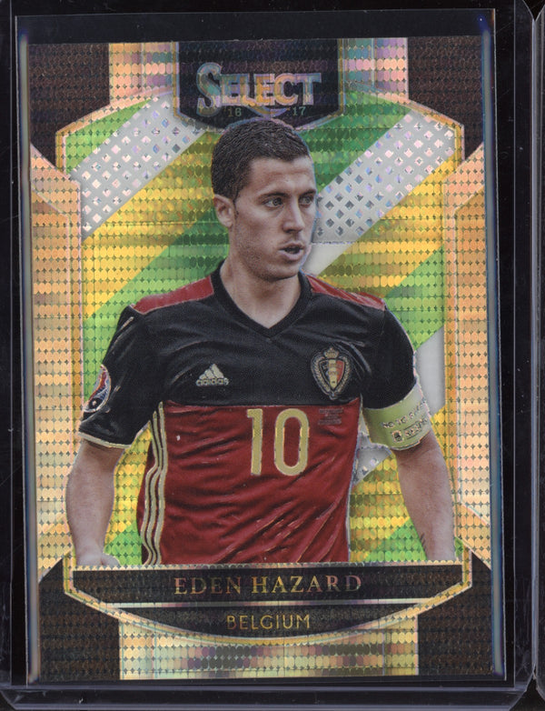 Eden Hazard 2016/17 Panini Select Terrace Tri-Color