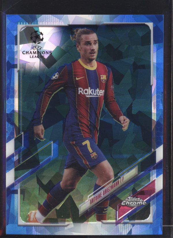 Atoine Griezmann  2020-2021 Topps Chrome UEFA Champions League Sapphire