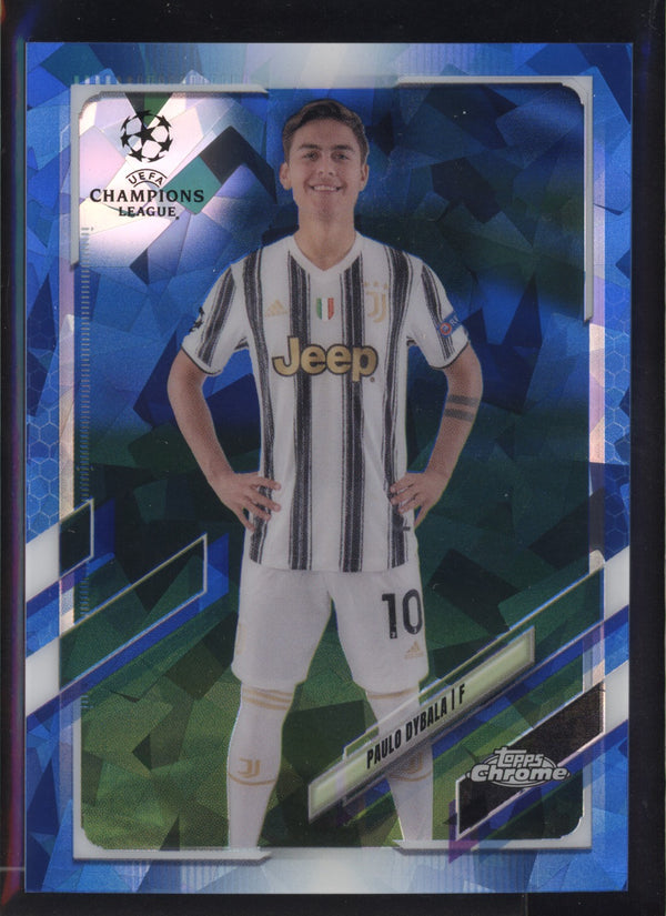 Paulo Dybala  2020-2021 Topps Chrome UEFA Champions League Sapphire