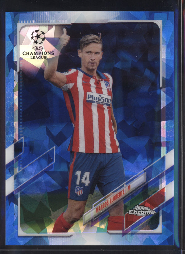 Marcos Llorente  2020-2021 Topps Chrome UEFA Champions League Sapphire