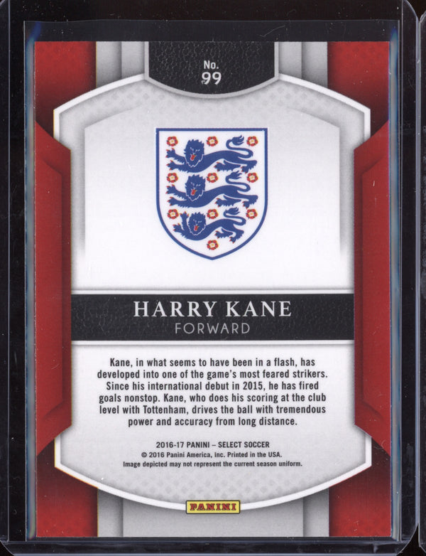 Harry Kane 2016/17 Panini Select Terrace Tri-Color