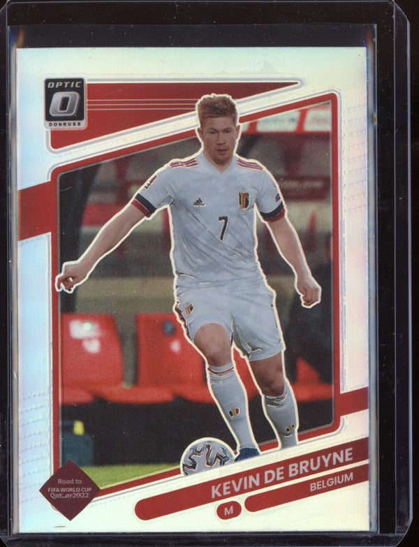 Kevin De Bruyne 2021 Panini Donruss Optic Soccer Holo