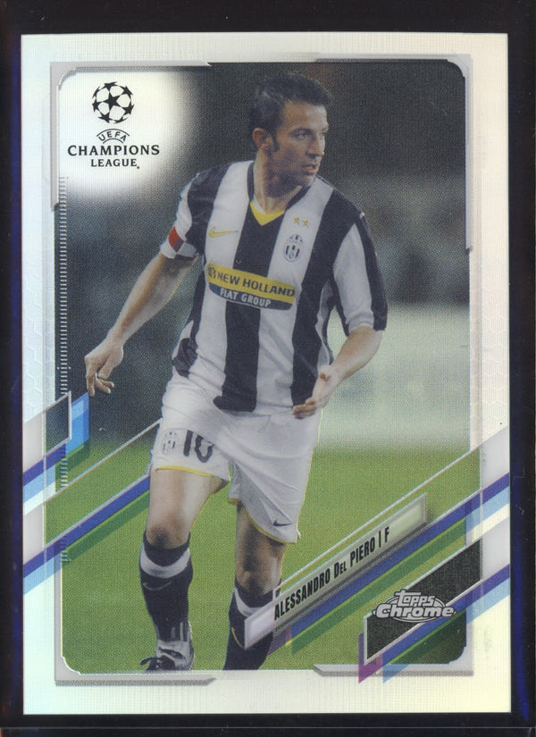 Alessandro Del Piero  2020-2021 Topps Chrome UEFA Champions League Refractor