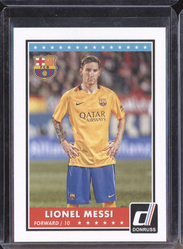 Lionel Messi 2015 Panini Donruss Soccer 68