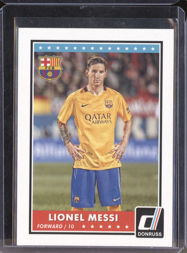 Lionel Messi 2015 Panini Donruss Soccer 68