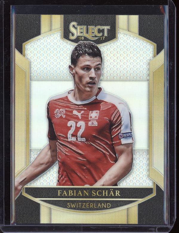 Fabian Schar 2016/17 Panini Select Terrace Silver