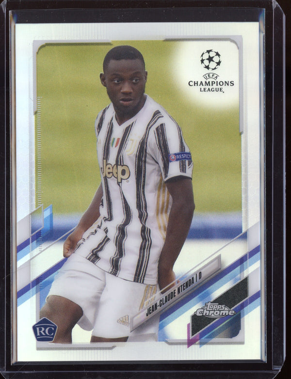 Jean Claude Ntenda 2021 Topps Chrome Champions League Refractor RC