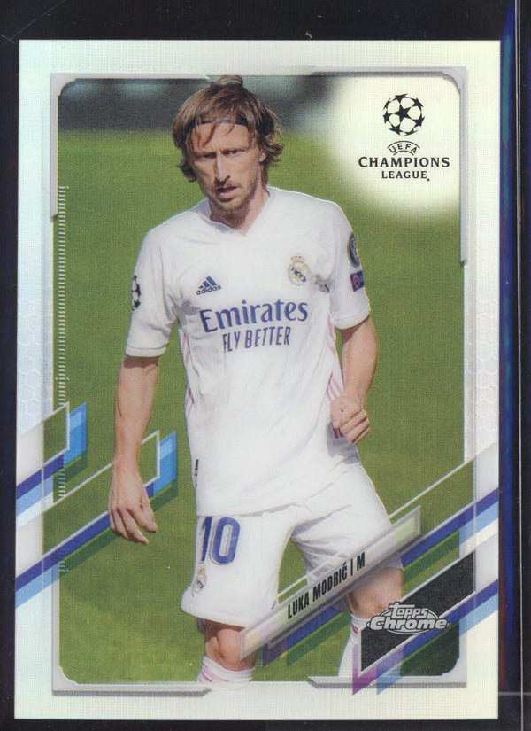 Luka Modric  2020-2021 Topps Chrome UEFA Champions League Refractor