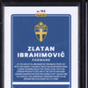Zlatan Ibrahimovic 2021 Panini Donruss Soccer Holo Red Laser  86/99