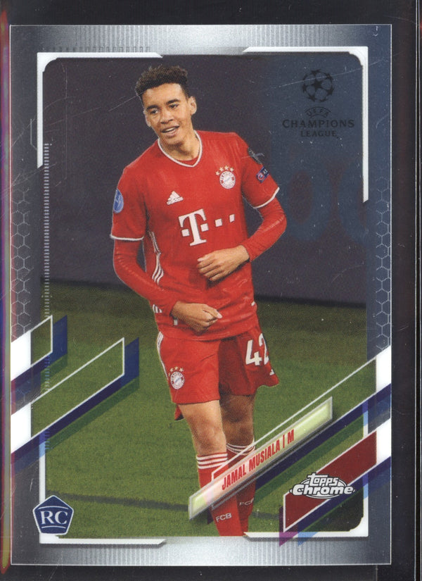 Jamal Musiala  2020-2021 Topps Chrome UEFA Champions League RC