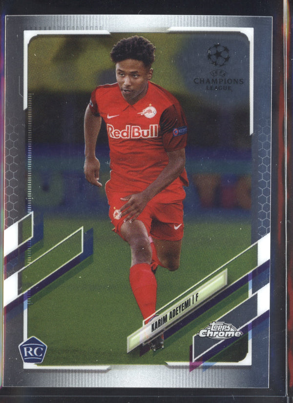 Karim Adeyemi  2020-2021 Topps Chrome UEFA Champions League RC